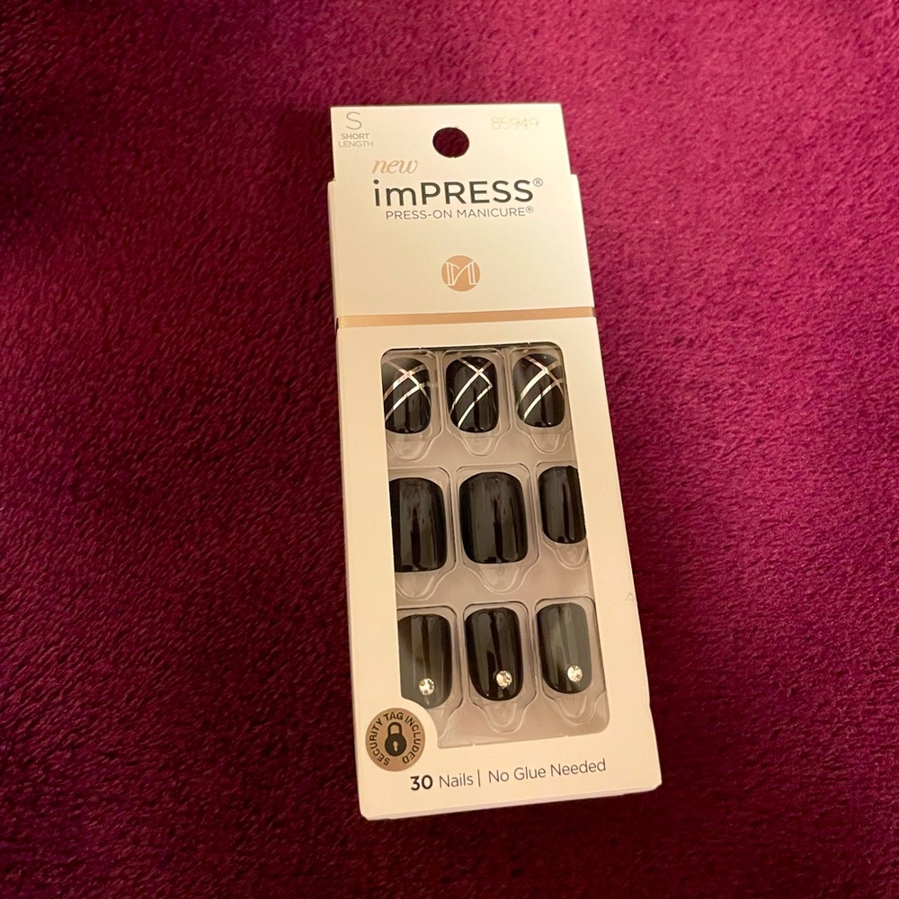 💅Black Press-On Nails💅
